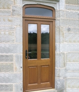 Wooden Front Door Image 1