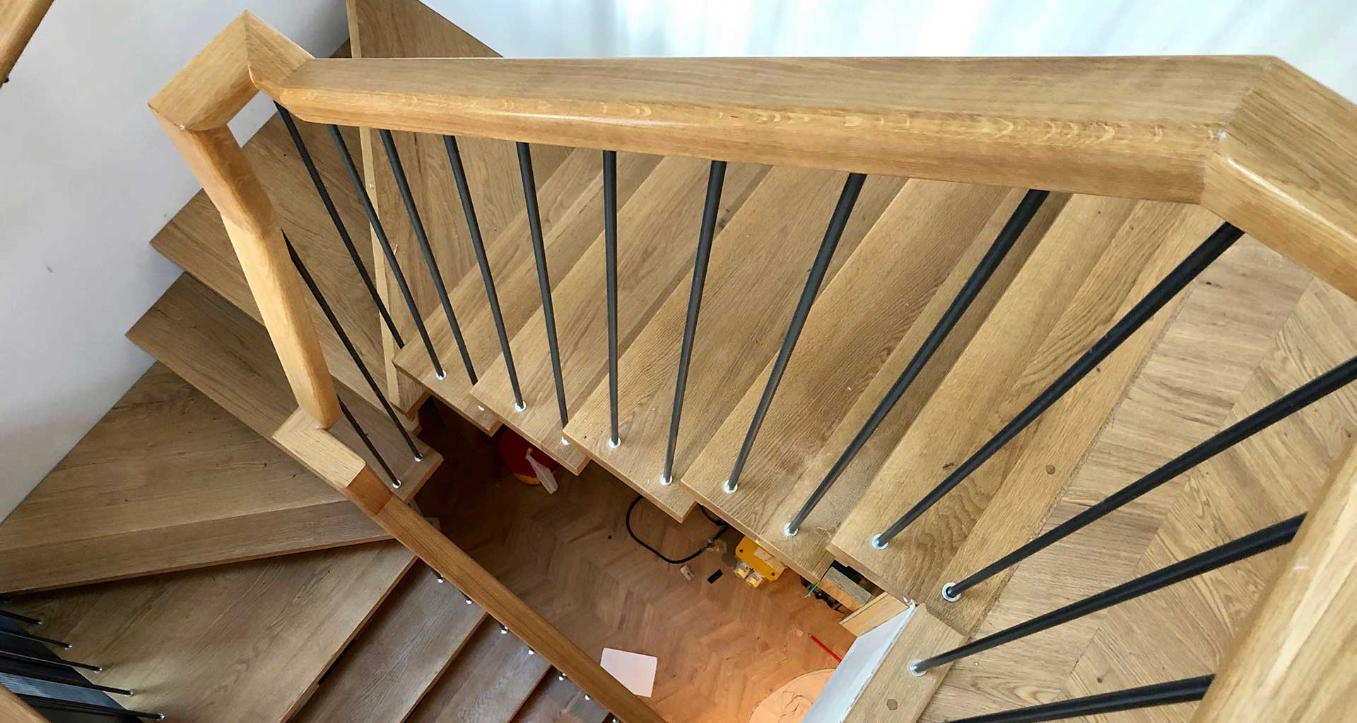 Wooden stairs