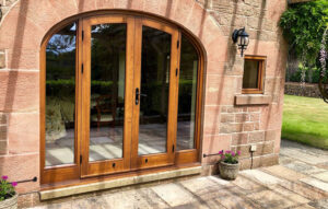 Timber bi-fold doors