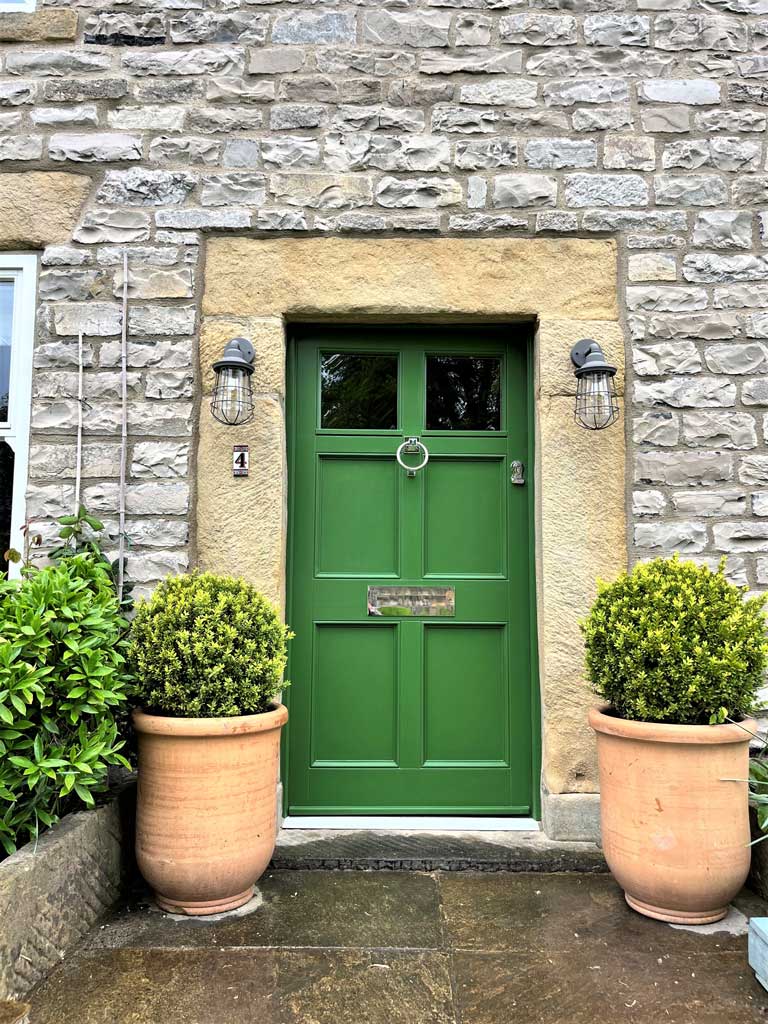 Timber entrance door