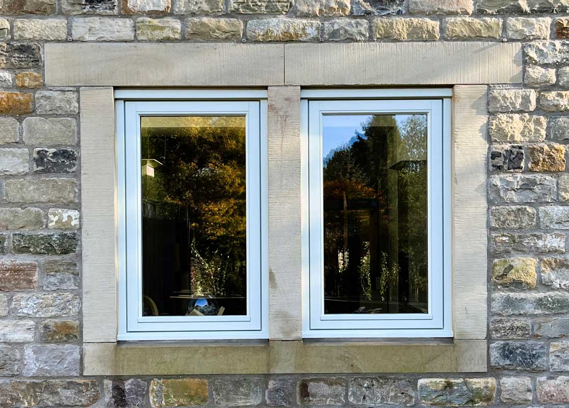 Timber casement windows